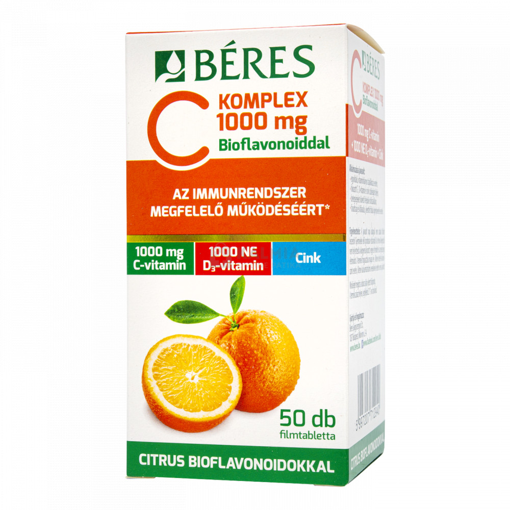 B Res C Komplex Mg C D Zn Filmtabletta Bioflavonoiddal