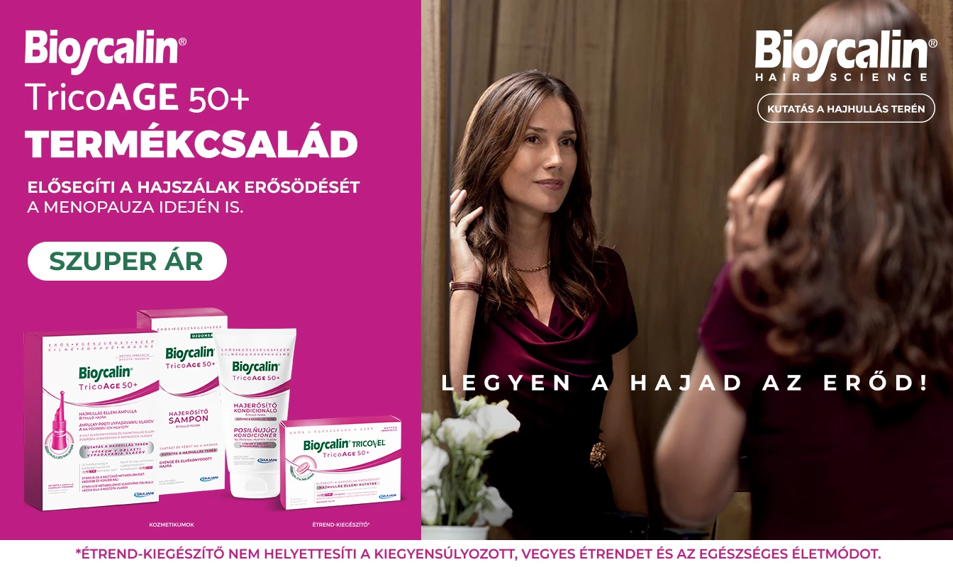 Bioscalin hajhullás ellen szuper áron promóció