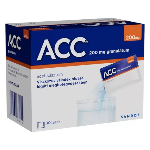 ACC 200 mg granulátum 30 db