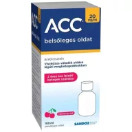 ACC 20 mg/ml belsőleges oldat 100 ml üvegben