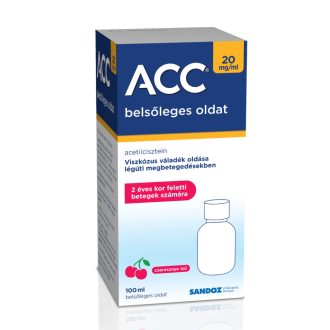 ACC 20 mg/ml belsőleges oldat 100 ml üvegben