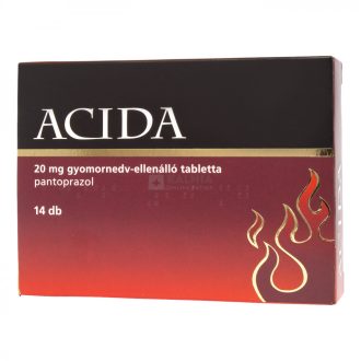 Acida 20 mg gyomornedv-ellenálló tabletta 14 db