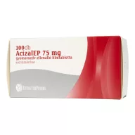 AcizalEP 75 mg gyomornedv-ellenálló filmtabletta (ASA 75-EP) 100 db