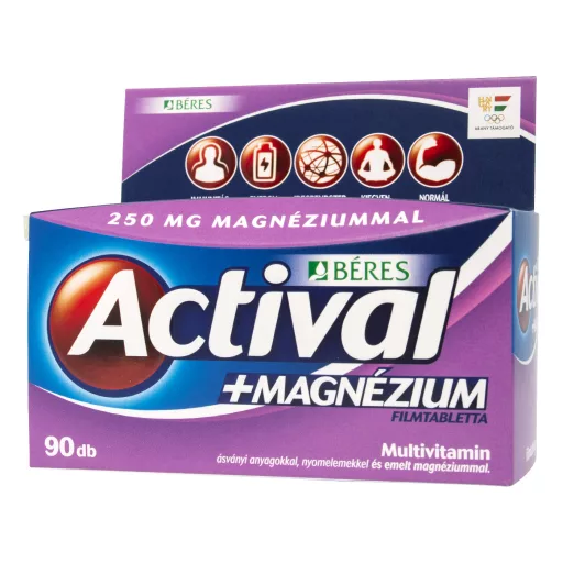 Béres Actival + Magnézium filmtabletta 90 db