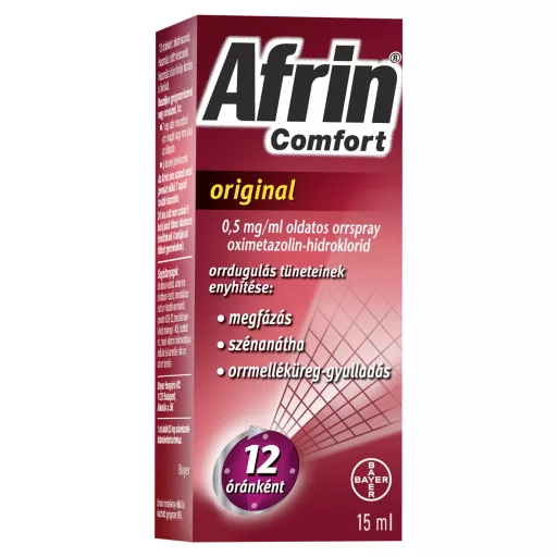 Afrin Comfort original 0,5 mg/ml oldatos orrspray 15 ml