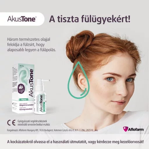AkusTone fülspray 15 ml