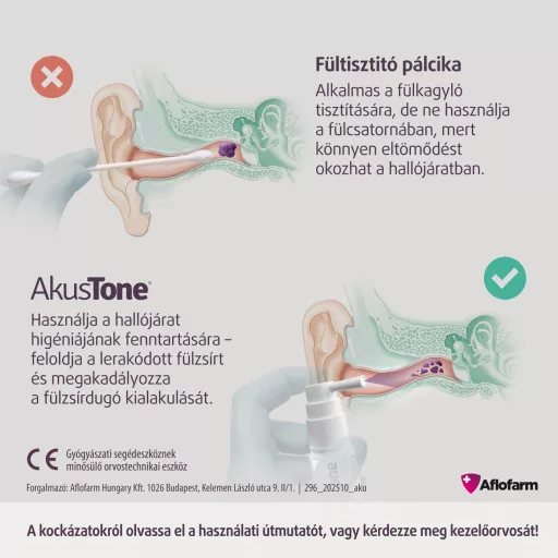 AkusTone fülspray 15 ml