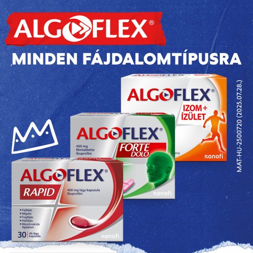 Algoflex Rapid 400 mg lágy kapszula 30 db