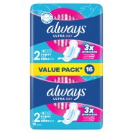 Always Ultra Super Plus egészségügyi betét Duopack 16 db