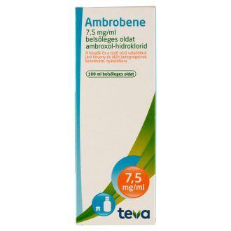 Ambrobene 7,5 mg/ml belsőleges oldat 100 ml