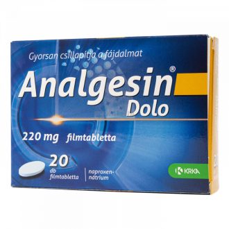 Analgesin Dolo 220 mg filmtabletta 20 db