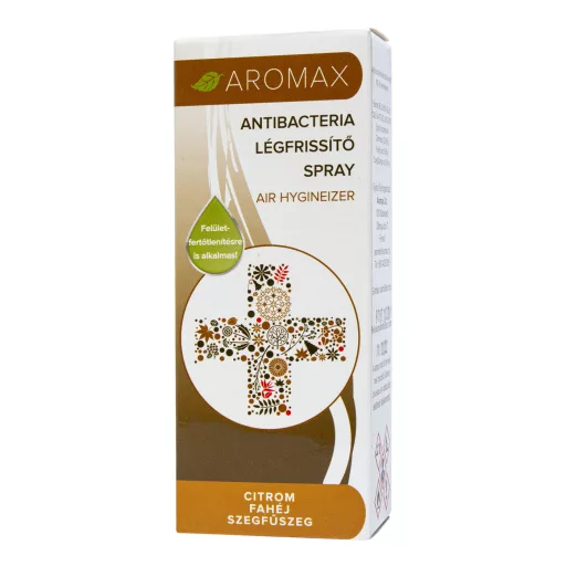 Aromax Antibacteria légfrissítő spray citrom-fahéj-szegfűszeg 20 ml