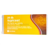 Aspicont 500 mg/50 mg tabletta 20 db