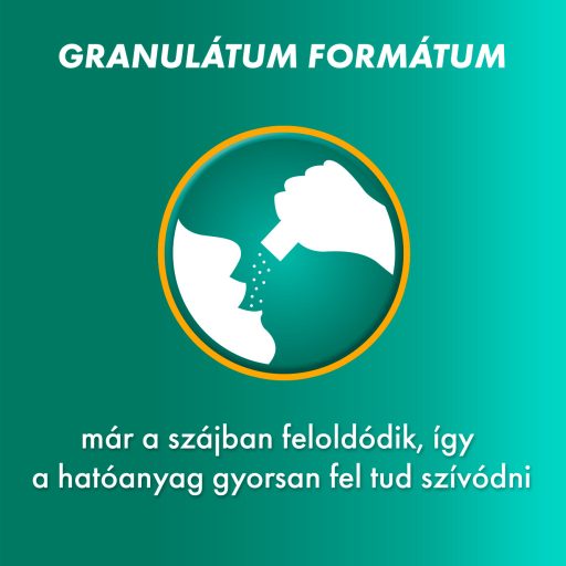 Aspirin Effect 500 mg szájban diszpergálódó granulátum 10 db
