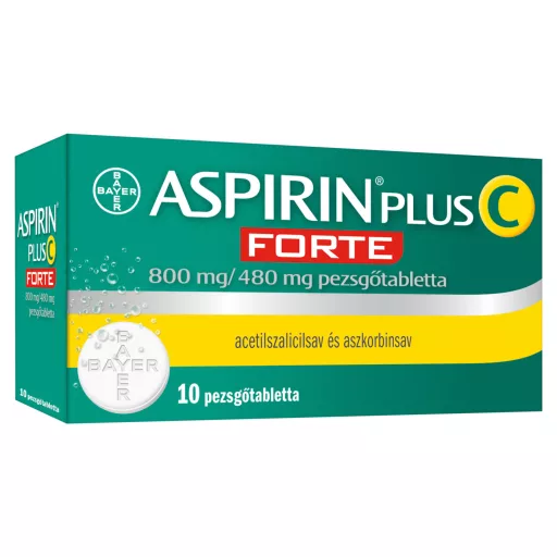 Aspirin Plus C Forte 800 mg/480 mg pezsgőtabletta 10 db