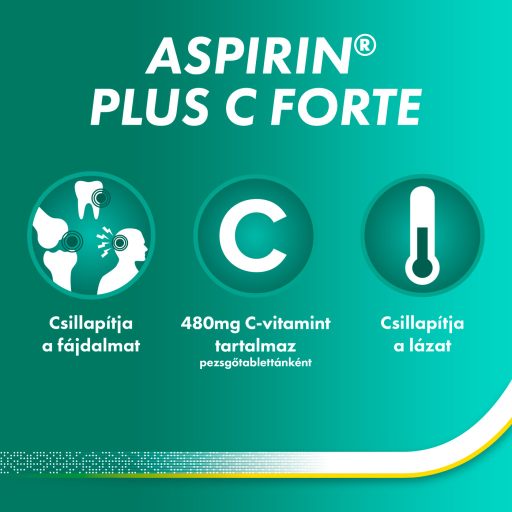 Aspirin Plus C Forte 800 mg/480 mg pezsgőtabletta 10 db