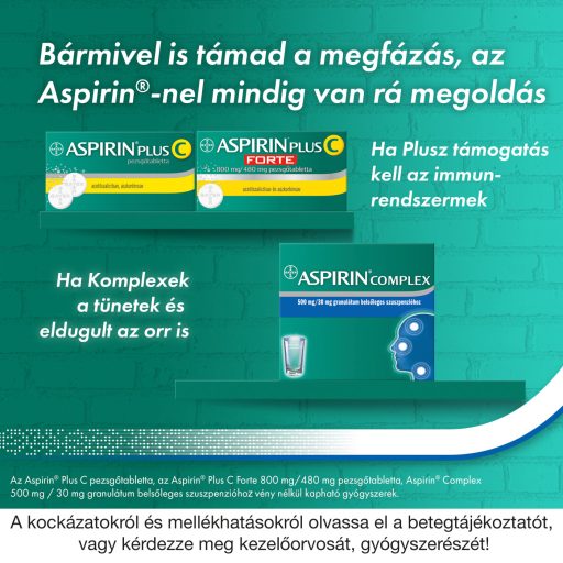 Aspirin Plus C pezsgőtabletta 20 db