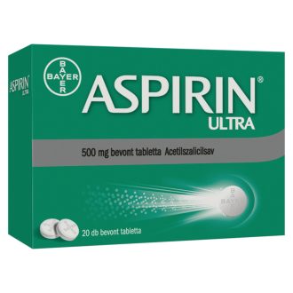 Aspirin Ultra 500 mg bevont tabletta 20 db