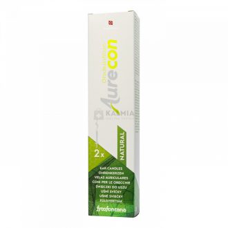 Aurecon Natural fülgyertya 1 pár