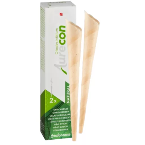 Aurecon Natural fülgyertya 1 pár