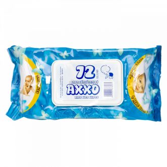 Axxo Baba nedves törlőkendő (kupakos) 72 db