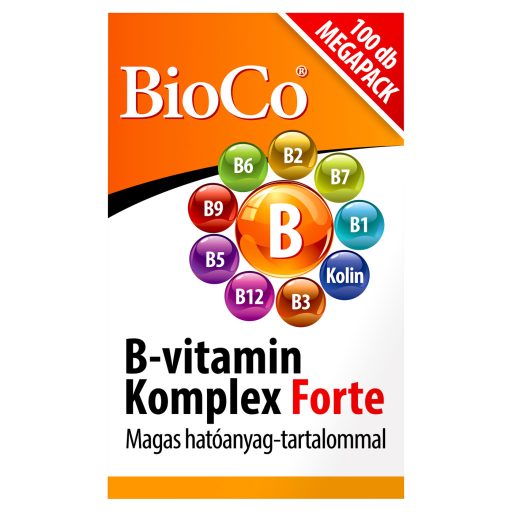 Bioco B-Vitamin Komplex Forte tabletta 100 db