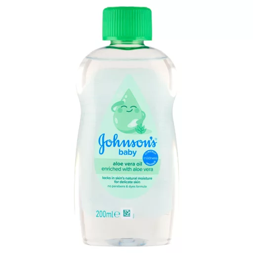 Johnson's Baby Aloe vera babaolaj 200 ml