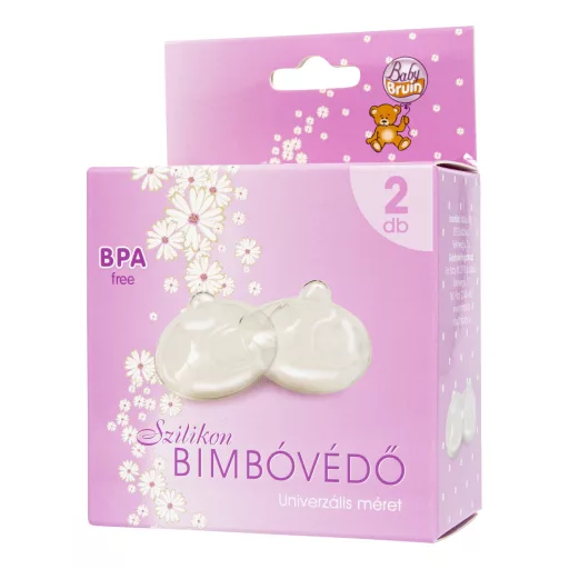 Babybruin Mellbimbóvédő szilikon 2 db