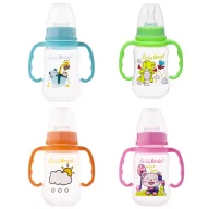 Baby Bruin PP műanyag cumisüveg karcsú fogóval 120 ml