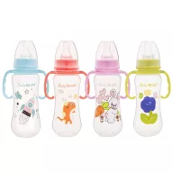 Baby Bruin PP karcsú cumisüveg fogóval 240 ml