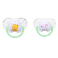   Baby Bruin szilikon játszócumi 0-6 hónapos korig 2db - többféle