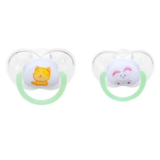 Baby Bruin szilikon játszócumi 0-6 hónapos korig 2db - többféle