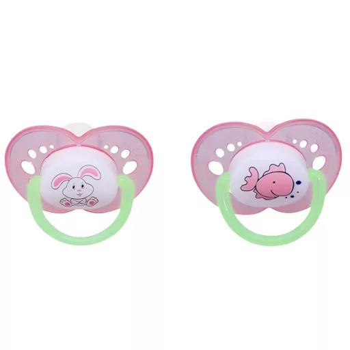Baby Bruin szilikon játszócumi 0-6 hónapos korig 2db - többféle