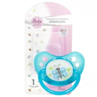 Baby Bruin szilikon pillangós játszócumi 1-es méret 1 db