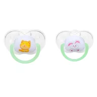 Baby Bruin szilikon játszócumi 6-18 hónapos korig 2db