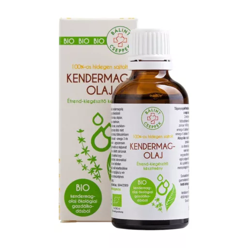 Bálint cseppek kendermagolaj 100% 50 ml
