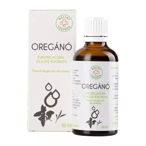 Bálint cseppek Oregánó Kukoricacsíra-olajos kivonata 50 ml