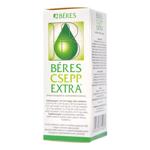 Béres Csepp Extra belsőleges oldatos cseppek 30 ml