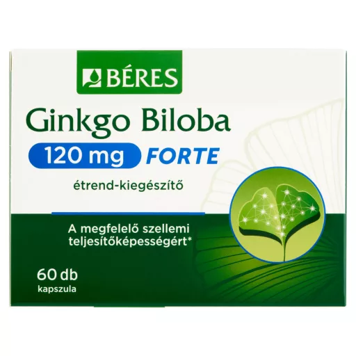Béres Ginkgo Biloba Forte 120 mg kapszula 60 db