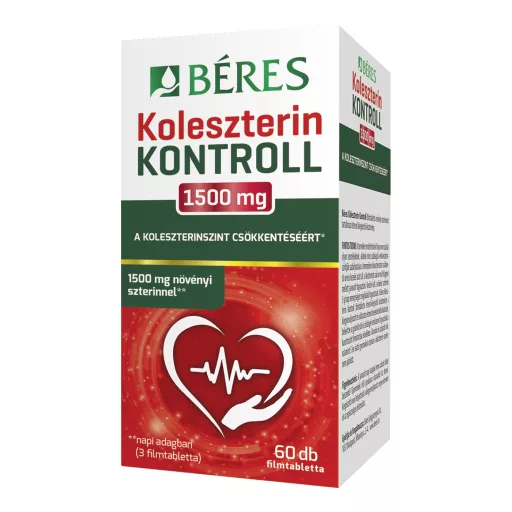 Béres Koleszterin Kontroll filmtabletta 60 db