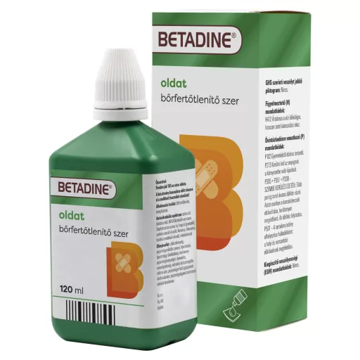 Betadine oldat fertőtlenítő 120 ml