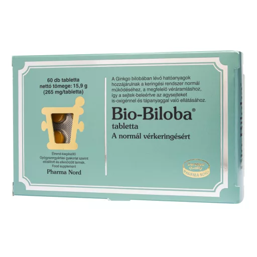 Pharma Nord Bio-Biloba tabletta 60 db