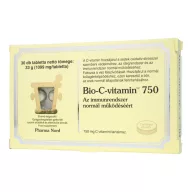 Pharma Nord Bio-C-vitamin 750 mg tabletta 30 db