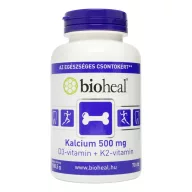 Bioheal Kalcium 500 mg +D3-vitamin +K2-vitamin filmtabletta 70 db