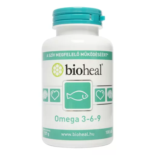Bioheal Omega-3,6,9 lágy kapszula 100 db