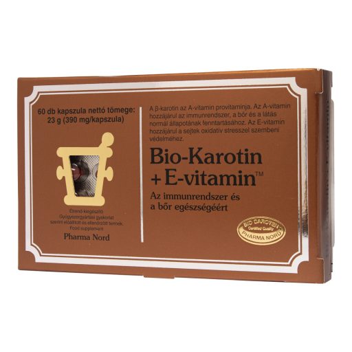 Pharma Nord Bio-Karotin + E vitamin kapszula 60 db