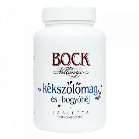 Bock Villányi kékszőlőmag és bogyóhéj tabletta 60 db