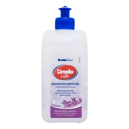 Bradolife kézfertőtlenítő gél levendula 500 ml