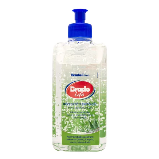 Bradolife Aloe Vera kézfertőtlenítő gél 500 ml