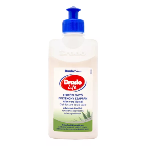 Bradolife fertőtltenítő folyékony szappan Aloe vera illattal 350 ml